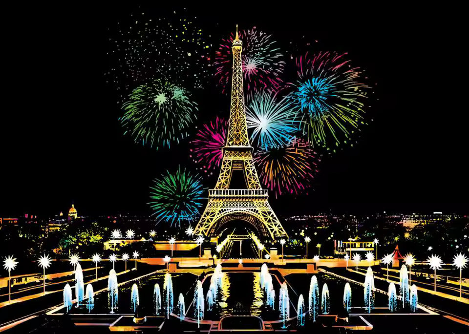 Tableaux à Gratter – Monuments & Villes du Monde (Packs au choix)