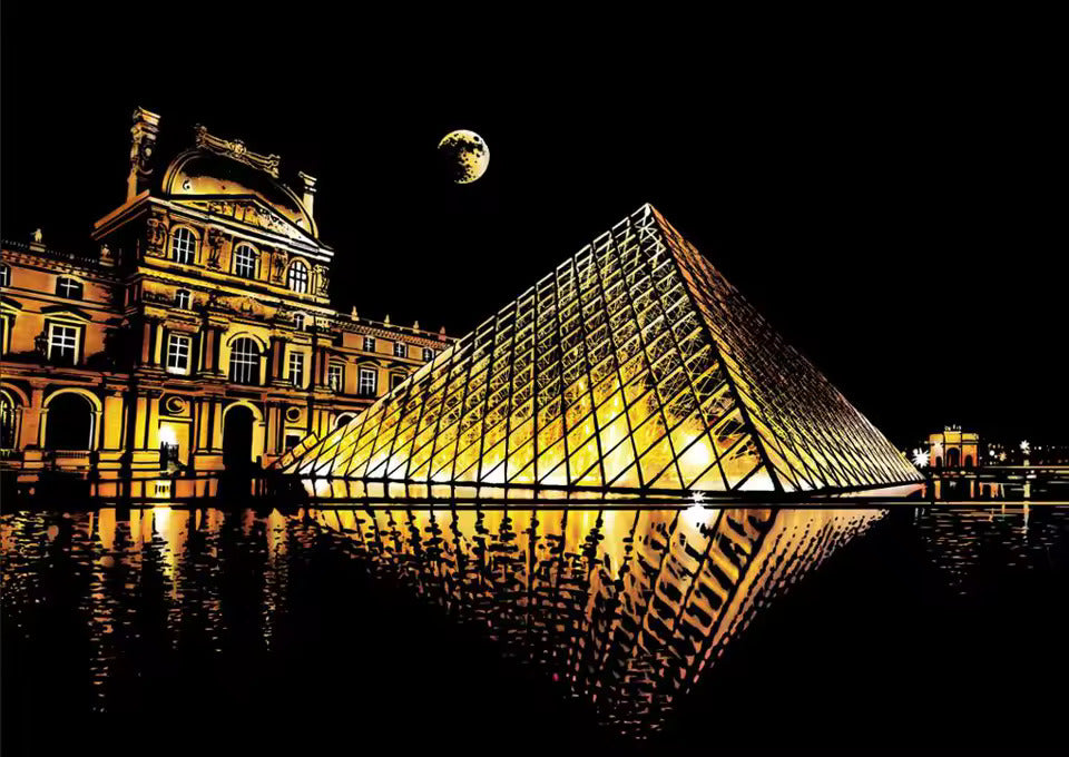 Tableaux à Gratter – Monuments & Villes du Monde (Packs au choix)