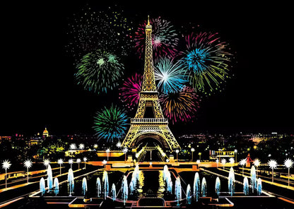 Tableaux à Gratter – Monuments & Villes du Monde (Packs au choix)