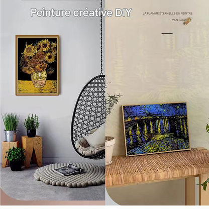 Tableaux à Gratter – Pack Van Gogh 4 œuvres emblématiques